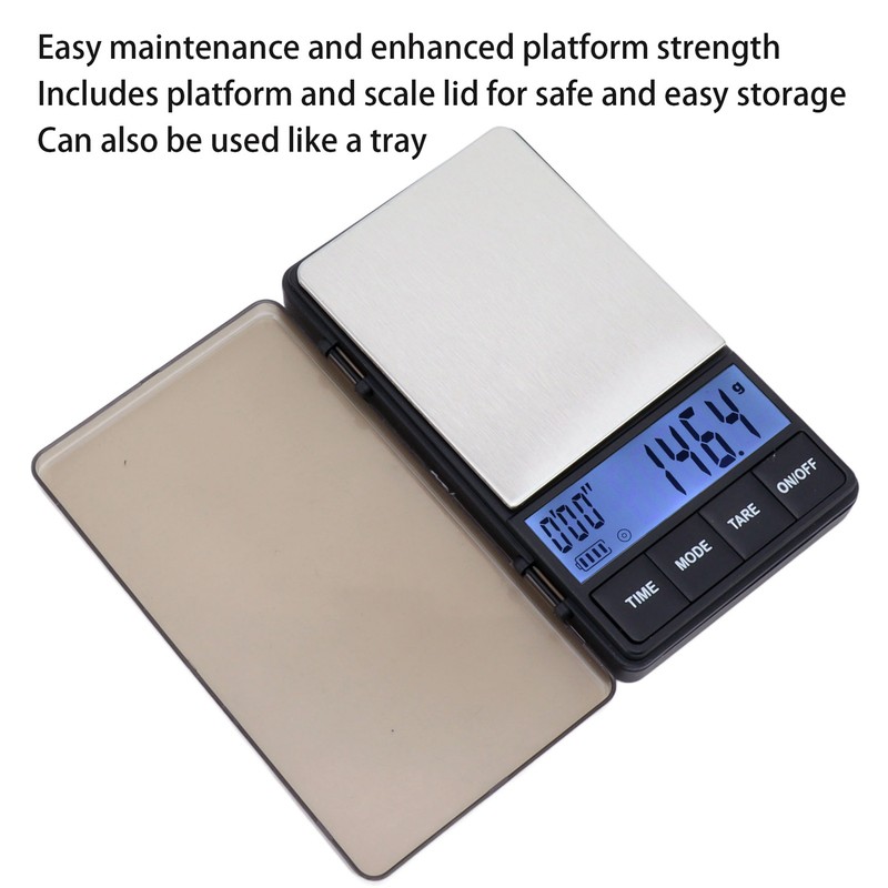 Small Coffee Scale Sensitive Accurate 1000g 0.1g Digital Pocket Coffee