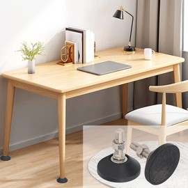 Tissting Furniture Feet, Diameter 80 mm, M16 x 50 mm, Adjustable Adjusting Screw, Adjustable Feet, 150 kg Load Capacity, Furniture Levelling Feet, Adjustment Screw for Cabinets, Sofas, Tables, Chairs,