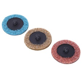 Discos de cambio rápido Roloc, kit de disco de lijado abrasivo de disco de de nylon pulido en espiral Herramientas de hardware para procesamiento de metales