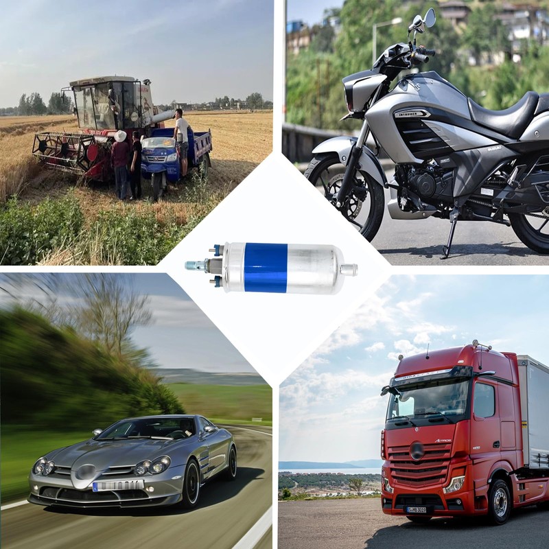 12V Universal Heavy Duty Gas Diesel In-Line In-Tank Electric Fuel