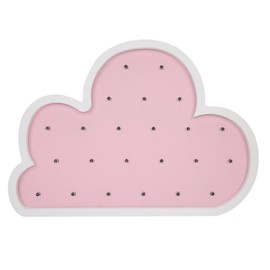 Night Light Bedside Home Wooden Crafts Children Bedroom Table Luminous Light Wall Hanging