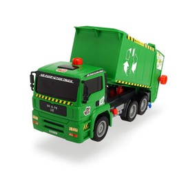 Dickie Air Pump Recycle/Garbage Truck Toy with Dustbin