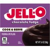JELLO Chocolate Fudge Cook & Serve Pudding Mix (3.4oz Box,