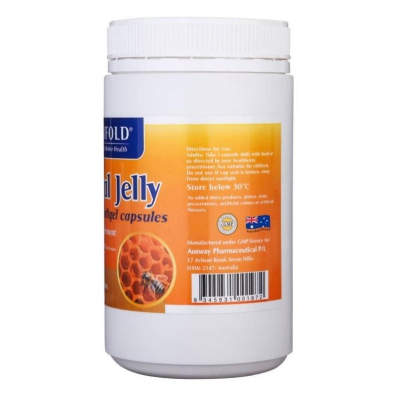 Rifold Royal Jelly 1000mg 365 Capsules