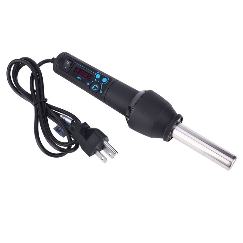 Digital Display Hot Air Gun Handheld Heat Gun Air Heater