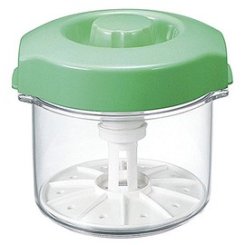 Tombow Storage Container, Pickle Container, 0.3 gal (1.6 L), Made in Japan, Instant Green, Mummy Shinki Synthesis, 1.6 Type
