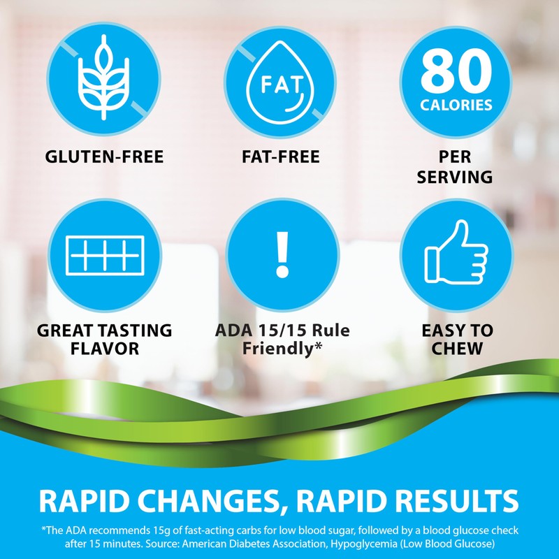 TRUEplus Soft Tabs Glucose Tablets, Chewable, Chocolate Marshmallow Flavor, 16g