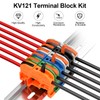 KV121 Terminal Block Kit, 600V 32A 24-12 AWG Compact Lever
