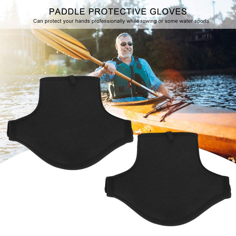 Paddle Mitts 1 Pair Neoprene Kayak Pogy with Fingerless Waterproof