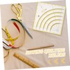 DOITOOL Multi Functional Quilting Ruler Durable Acrylic Cutting Tool for