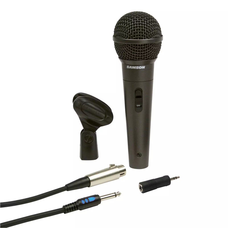 Samson Handheld Dynamic DJ Pro Audio Vocal Karaoke Microphones Mic
