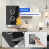Smart Wall Light Switch, 2.4GHz 2 Gang WiFi Touch Switches,