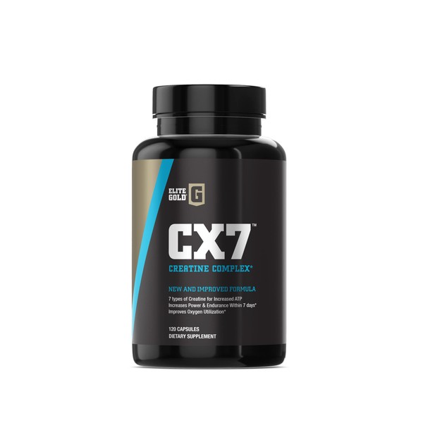 Complete Nutrition Elite Gold CX7 Creatine 120ct Capsules