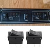 VGOL 10 Sets Mini On/Off Rectangle Rocker Switch 2 Pin
