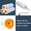 Paint Roller with Extended Detachable Pole Handle, Household Wall Painting