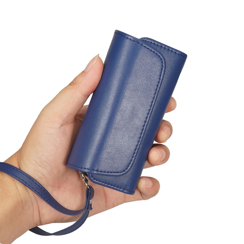Protective Case for Iqos Iluma Polyurethane Leather Blue