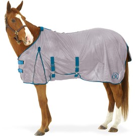 OVATION Super Fly Sheet w/Belly Cover, Size: 75 (470960GRYTL75)