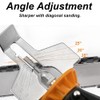 SEIWEI Chainsaw Sharpening Attachment Kit, Chainsaw Sharpener Guide Drill Adapter