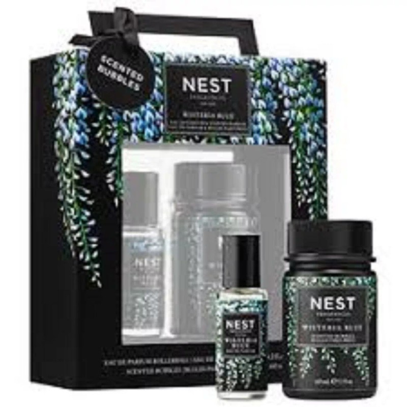 NEST Fragrances Wisteria Blue Eau de Parfum & Scented Bubbles