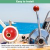 M METERXITY 10-Pack Threaded Ball Knobs, M10 Female Thread 35mm