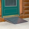 Silver Spring Heavy-Duty Threshold Ramp 600 lb. Capacity for Entryway