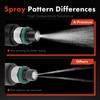 A-Premium 12 Holes Set of 6 Fuel Injectors Compatible with