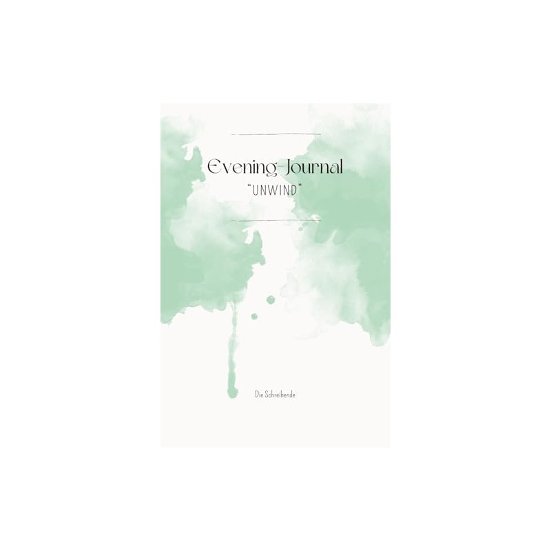 Evening-Journal "Unwind": Colour turquoise