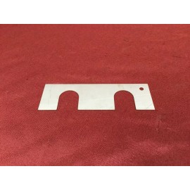 NORTH EAST CLASSIC FORD PARTS 1966-1977 EARLY FORD BRONCO STAINLESS STEEL HOOD ALIGNMENT SHIM KIT! (4) SHIMS!