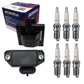 1 ACD-OEM Ignition Coil + 1 AD Auto Parts Ignition Control Module + + 6 Platinum Spark Plugs 3013