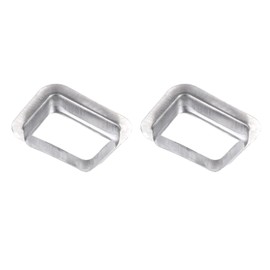 MECCANIXITY 2pcs Rain Gutter Downspout Drop Outlet 3x4 Inch Gutter Adapter Outlet Connector for Downspout Gutter Drain Pipes