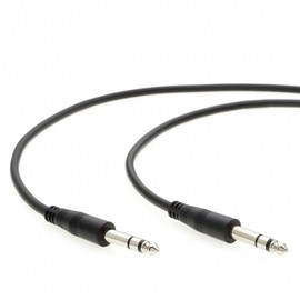 InstallerParts 100 Ft 1/4" Male to Male Stereo Audio Cable (TRS Cable) - Instrument Cable Compatible with Amplifiers, Microphones, and More!