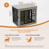Gardner Pet Dog Crate Furniture for Small Dog, 27.2 Inches