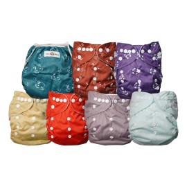 Paquete B 6 Pañales De Tela Dana Banana + 1 Traje De Baño