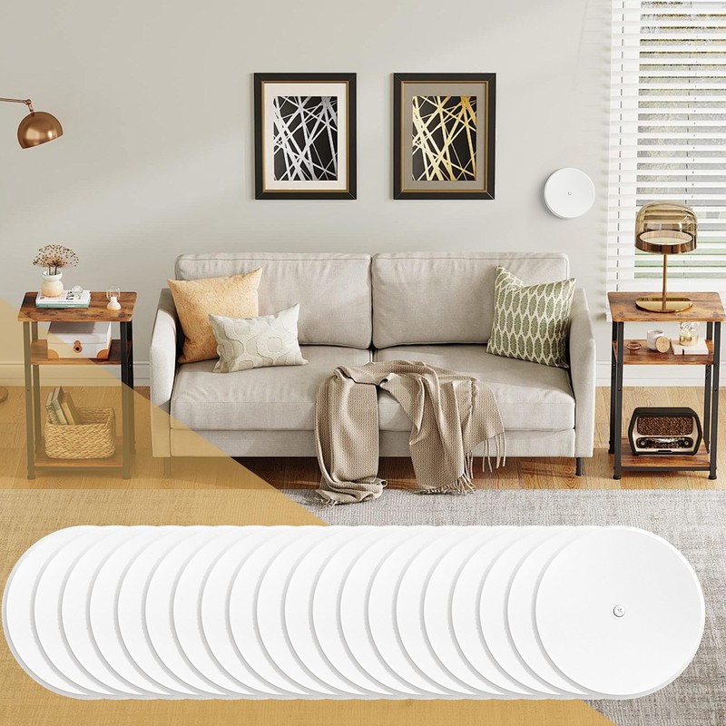 Ceiling Cover Plate,5 Inch Metal Blank Wall Plate Fits 3-1/4"
