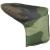 Azlov Headcover Style Putter Cover Pin Type Camouflage Green 25