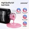 JODSONE 36Pcs Gel Nail Polish Kit with 4 Functional Adhesive