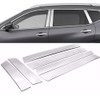 Sizver Chrome Stainless Steel Pillar Posts Accent Covers Compatible With
