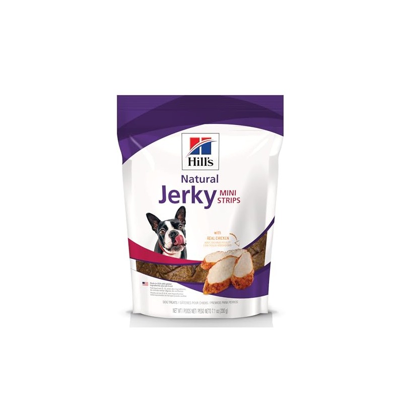 Hill's Natural Jerky Mini Strips, Premios para Perro con Pollo