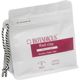 Botanicus Kit Arcilla Roja y Crema Rosa Mosqueta Cuidado Facial Natural Rutina Facial Que Revitaliza, Hidrata Y Mejora La Apariencia De La Piel