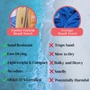 Compact Beach Towel - Travel Towel Fast Drying Lightweight -
