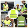 GMHLLES 5 Pieces High Vis Vests, High Vis Vest, Hi