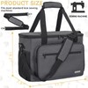 ITHWIU Sewing Machine Carrying Case with Multiple Side Mesh Storage