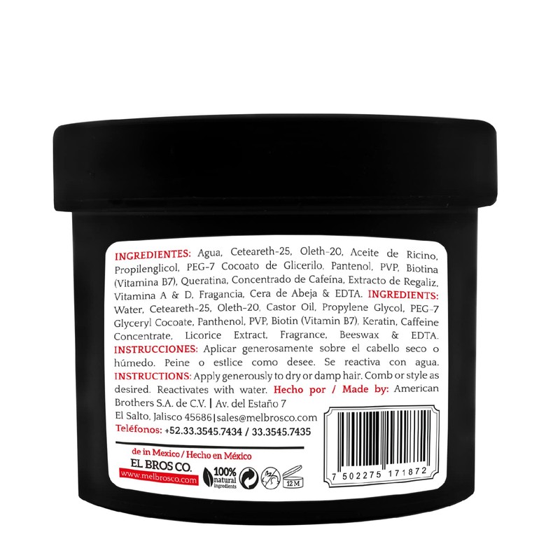 MEL BROS CO - ACE POMADE - POMADA SUPREME GRIP