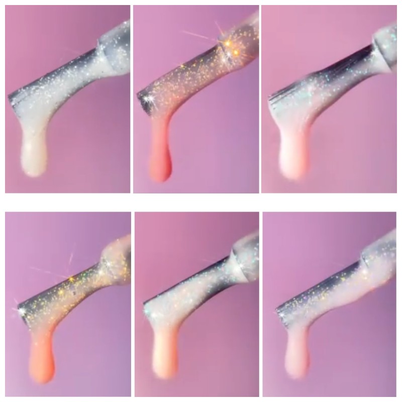 MIGOTHIC Love Actually Glitter Gel 10ml, Color:MG03 : MG04