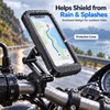 Waterproof Phone Mount for Motorcycle & Bike Navigation – 360°