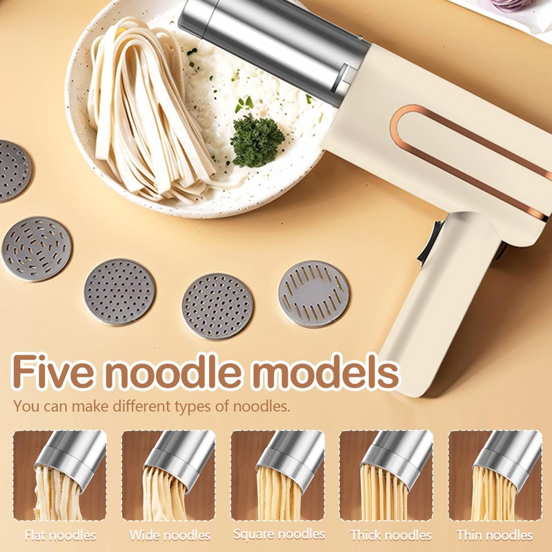 Pasta Machine, Pasta Maker 40 W Pasta Machine, Electric Handheld