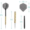 18 Pack Steel Tip Darts, Professional Darts Metal Tip Set