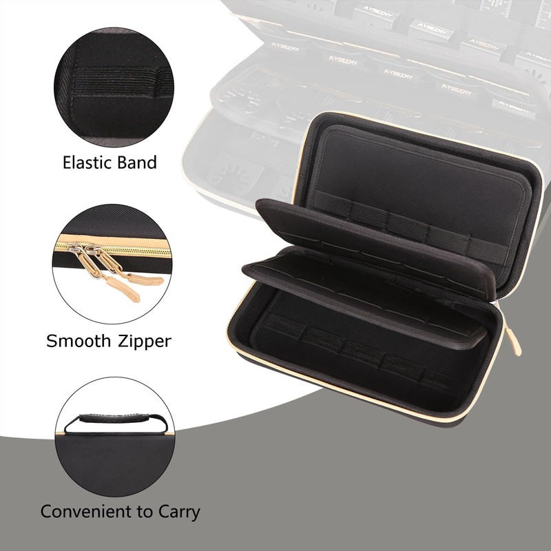 Tourmate Hard Storage Case for 30 PC Titanium Oscillating Saw