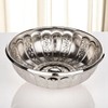 Alisveristime 1.06 Qt Turkish Hammam Bath Bowl, Traditional Metal Construction,