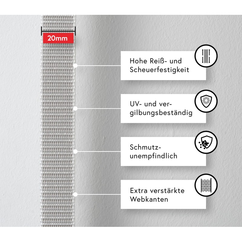 BAUHELD® 50 m Roller Shutter Strap 14 mm 18 mm